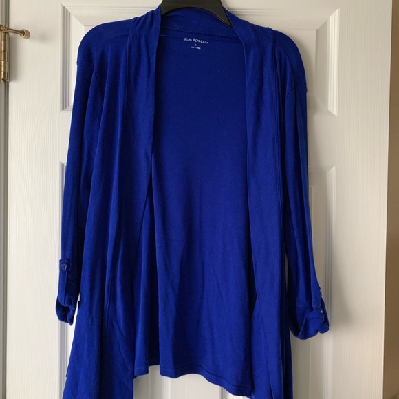 Kim Rogers Tops - Kim Rogers royal blue cardigan Kim Rogers Tops - Kim Rogers royal blue cardigan